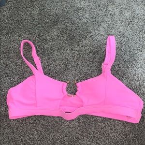 Light pink SHEIN swim top